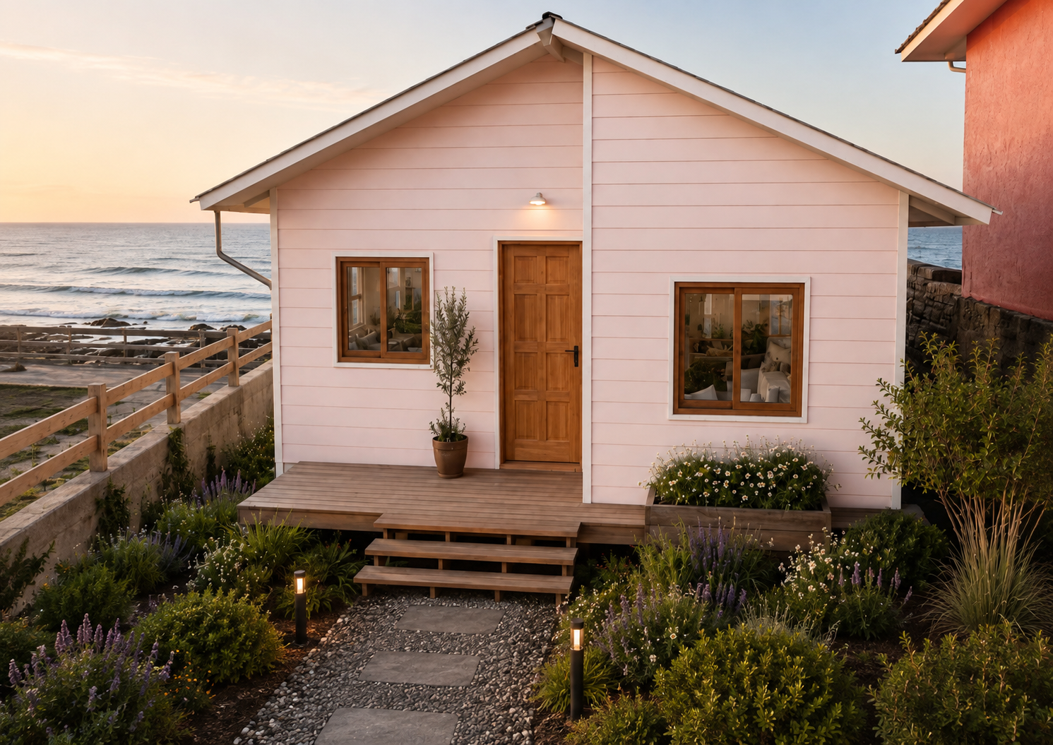 Casa rústico nórdico en Pachacamita, 56 m²