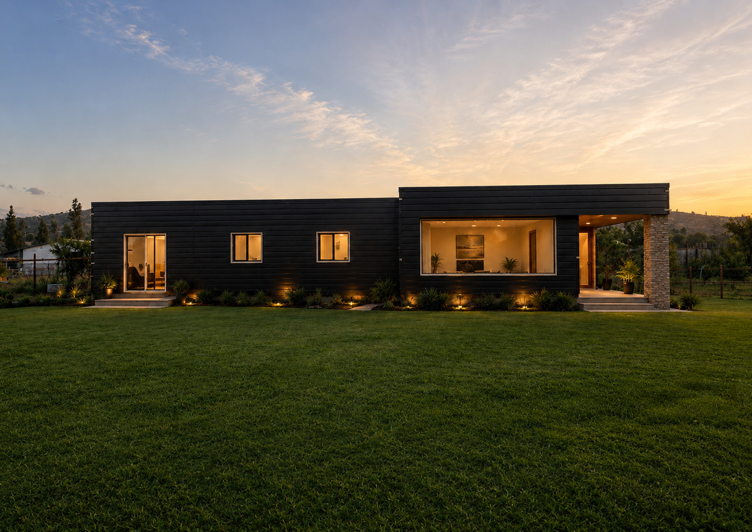 Casa moderna en Olmué, 48 m²