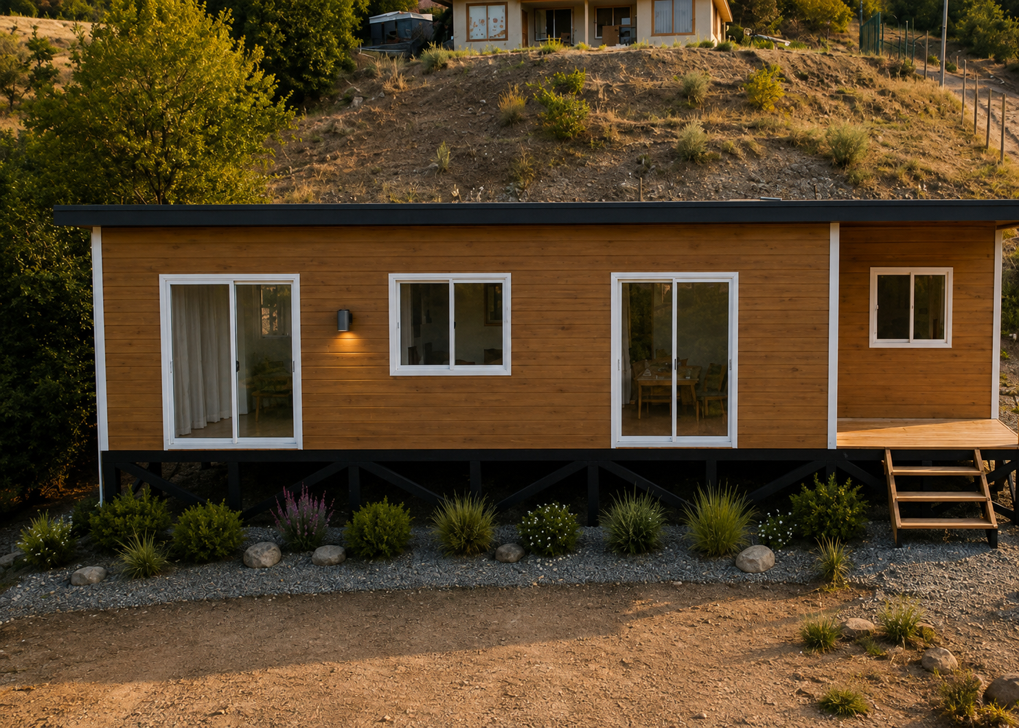 Casa rústica en Quebrada Alvarado, 90 m²