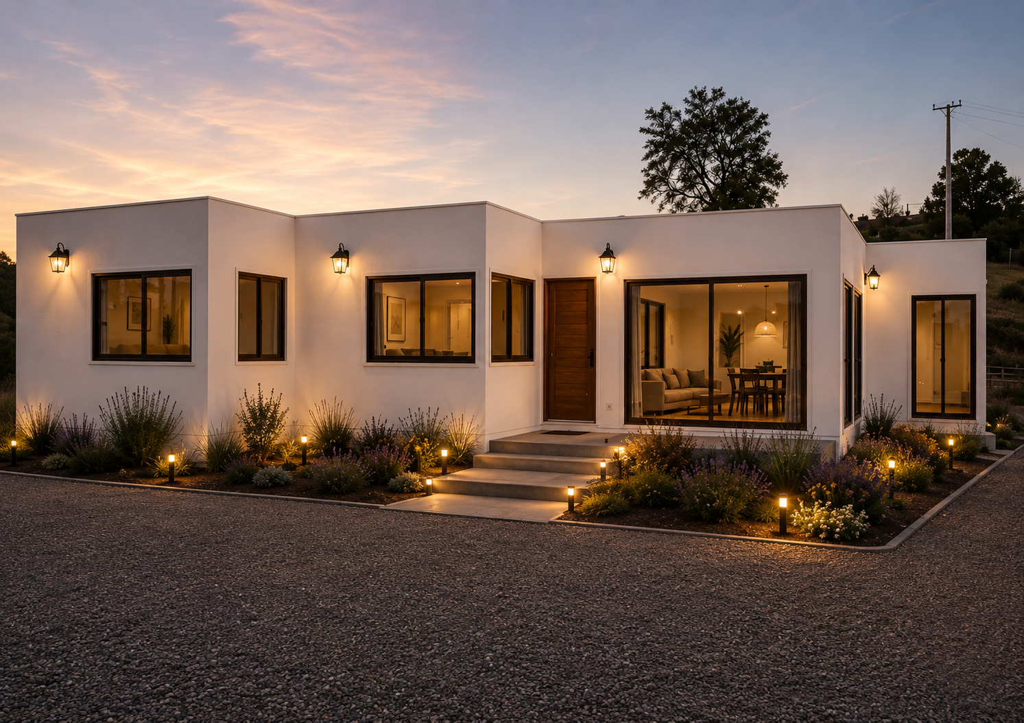 Casa minimalista moderna en Belloto, 104 m²